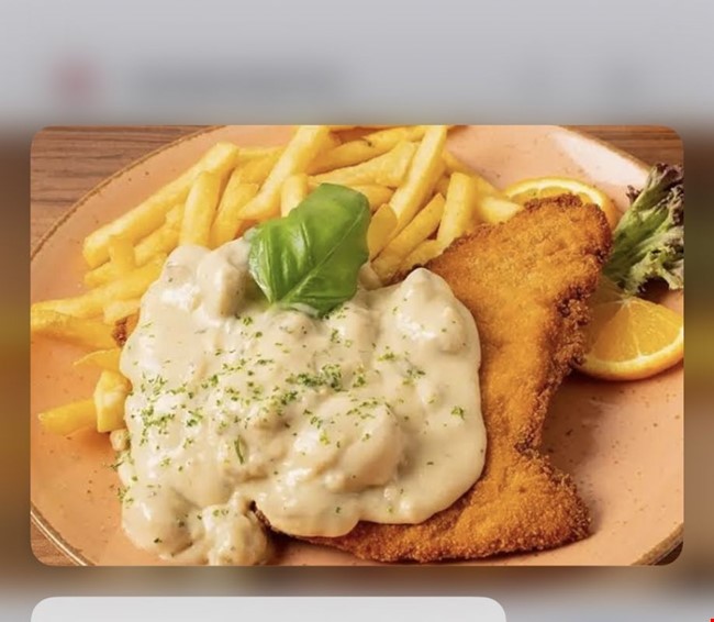 Mantar Soslu Schnitzel